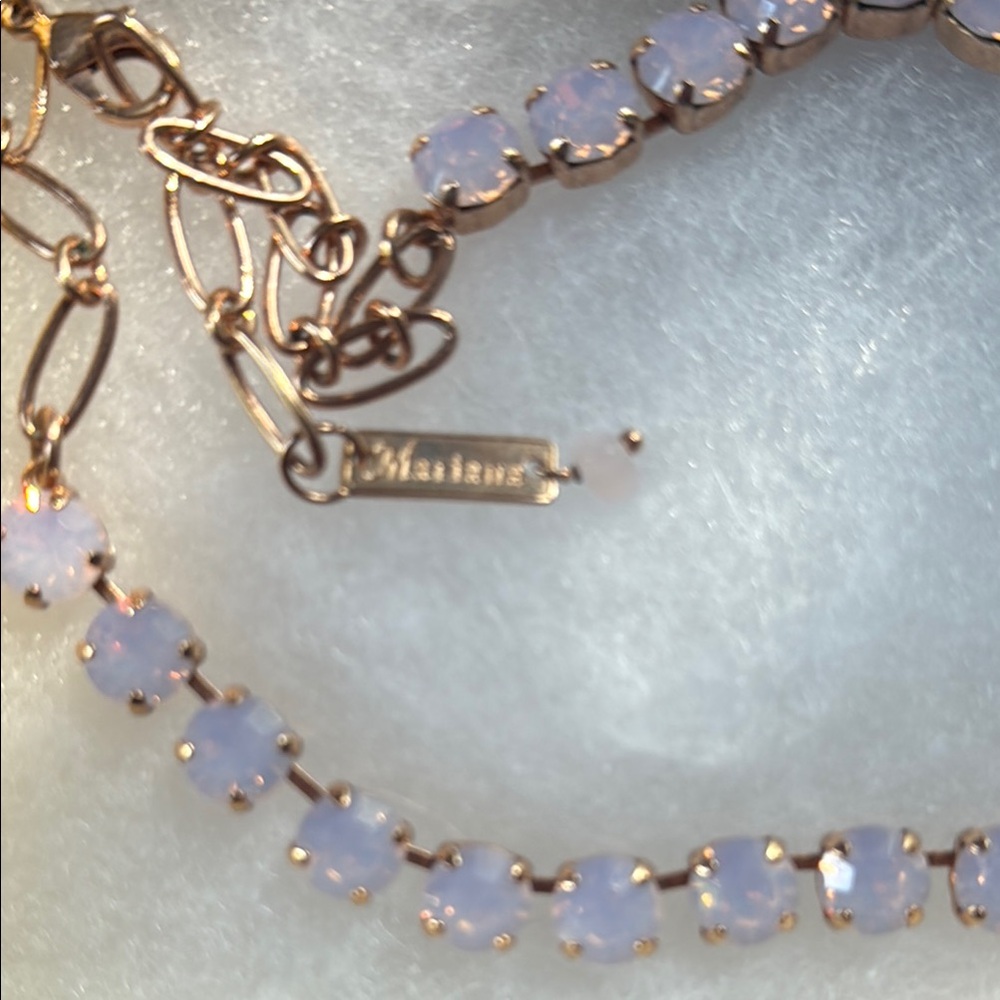 Mariana Rose Gold and Pink Swarovski Crystal Jewelry Set - Picture 3 of 4